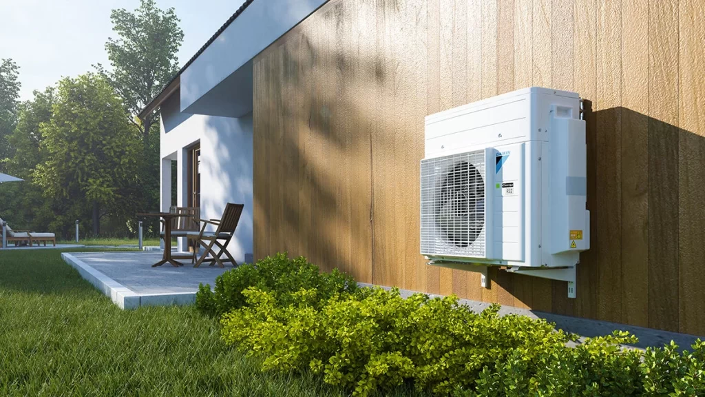 Warmte pomp installeren